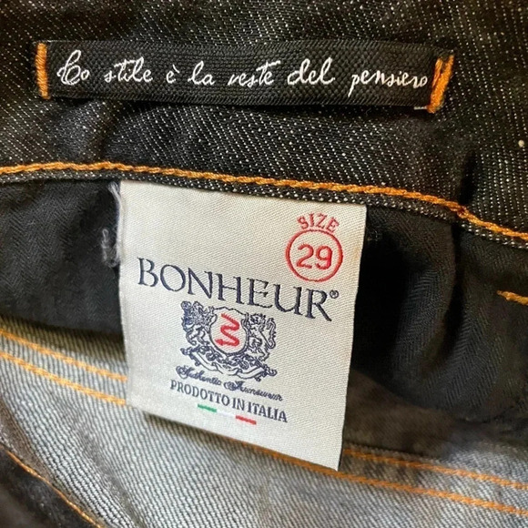 Bonheur Milano Luxury Jeans London Distressed Size 29 - Picture 5 of 11